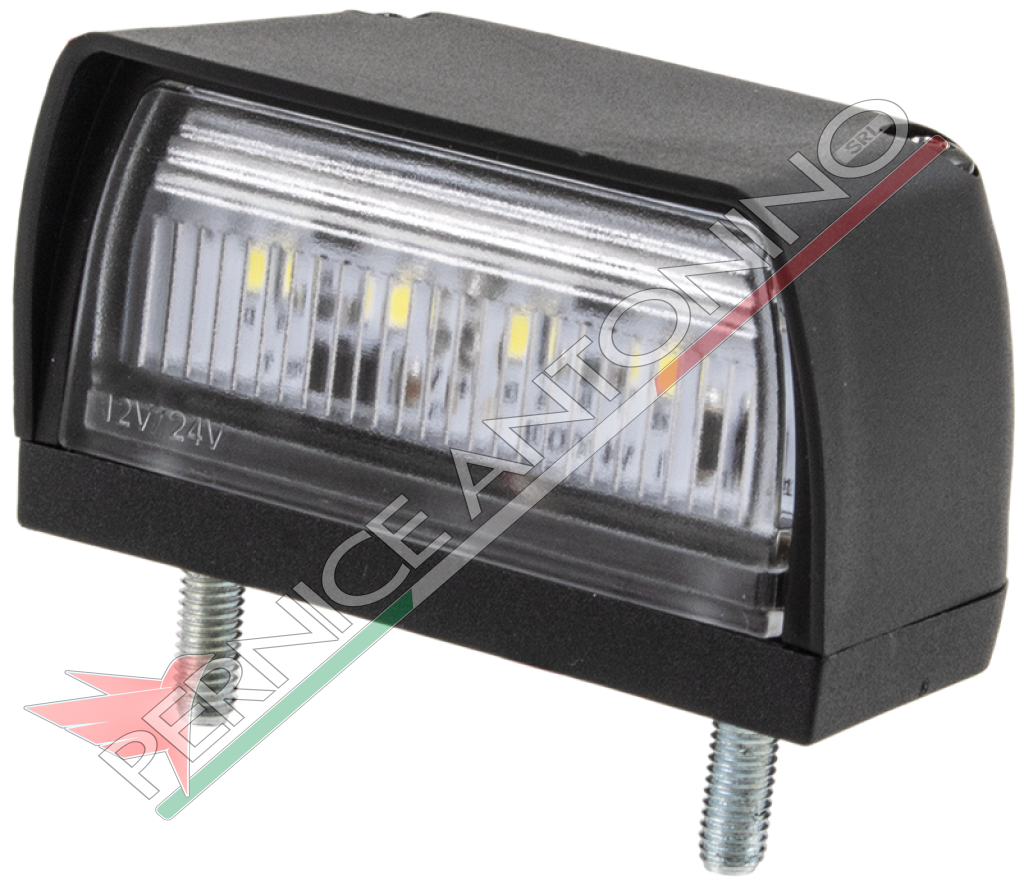 LUCE TARGA A LED 12/24V