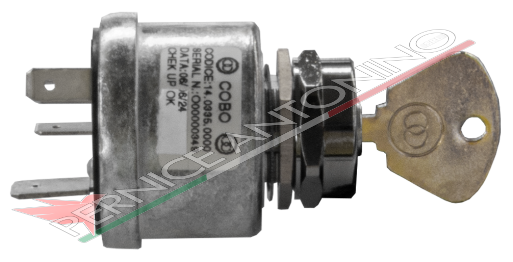 Starter lock 3 positions CNH