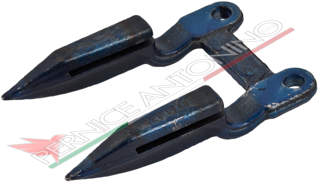 Double FINGER in induction hardened steel for ITALIAN AND FOREIGN COMBINE HARVESTERS