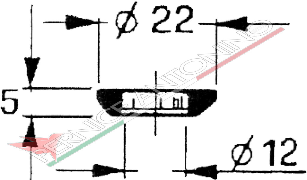 Rapered centering washer