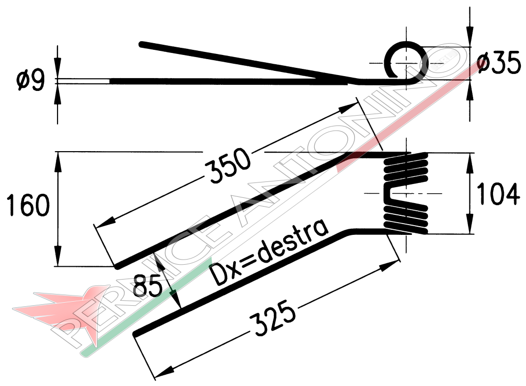 Molla per girello