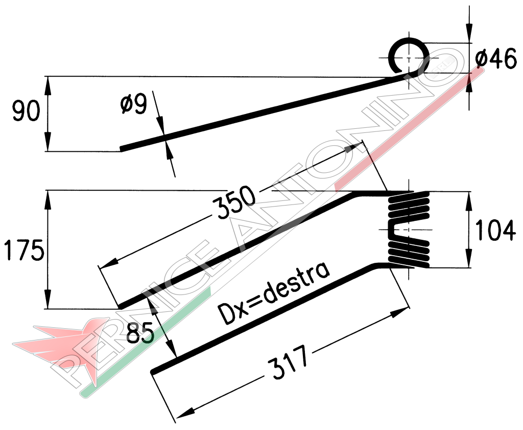 Molla per girello