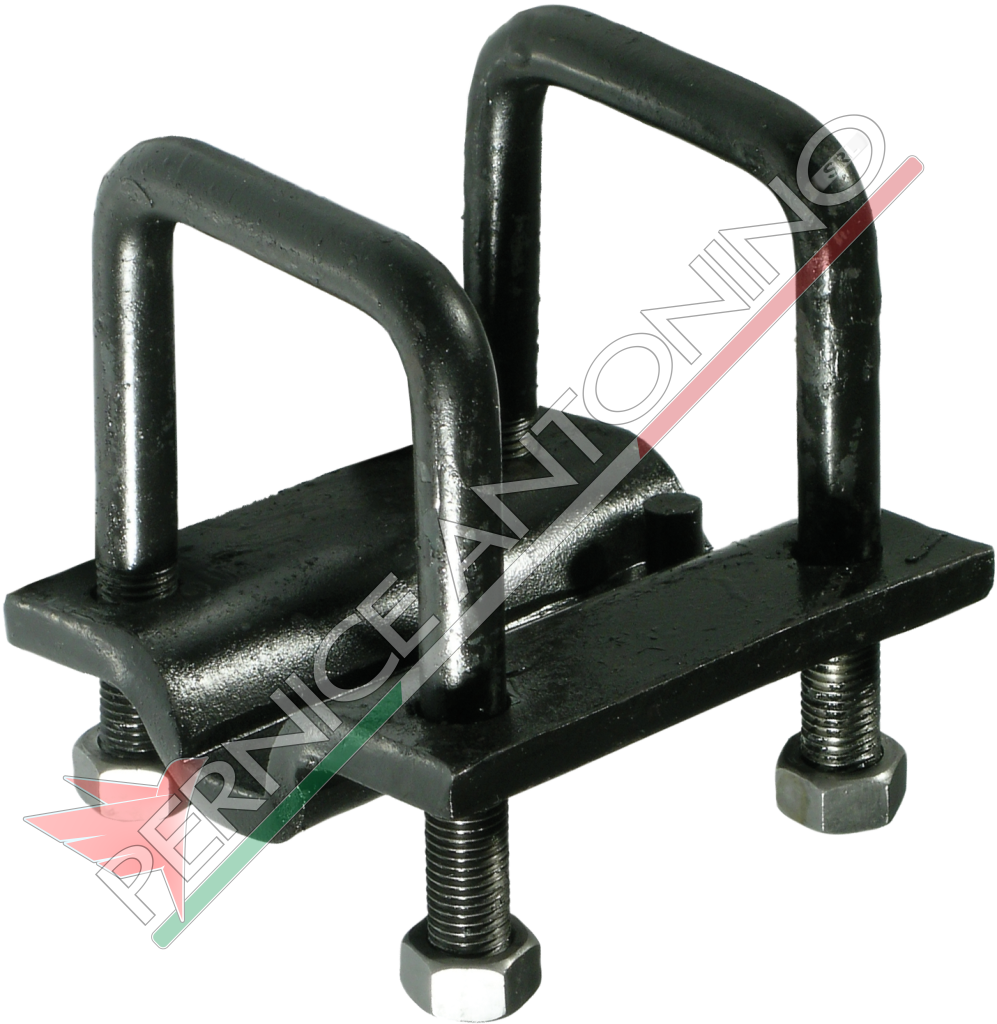 Clamp for square spring tine