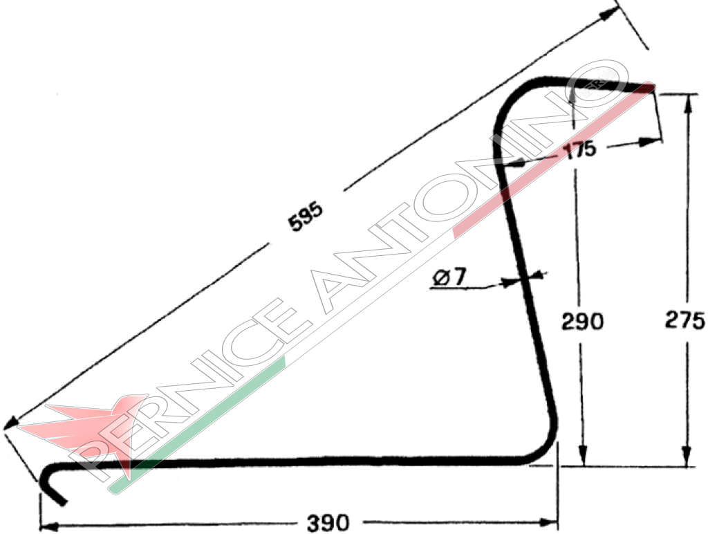 Molla per ranghinatore stellare