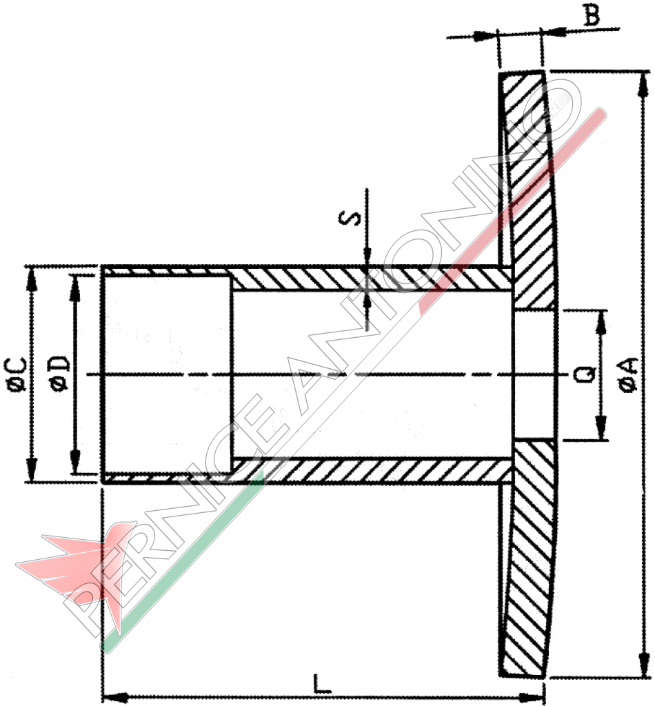 Telescope semi-spacer