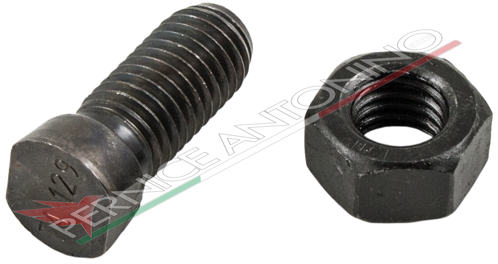 Oval cone head bolt