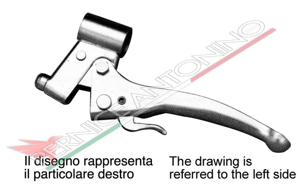 CLUTCH LEVERS WITH CLAMP Ø 25/27mm