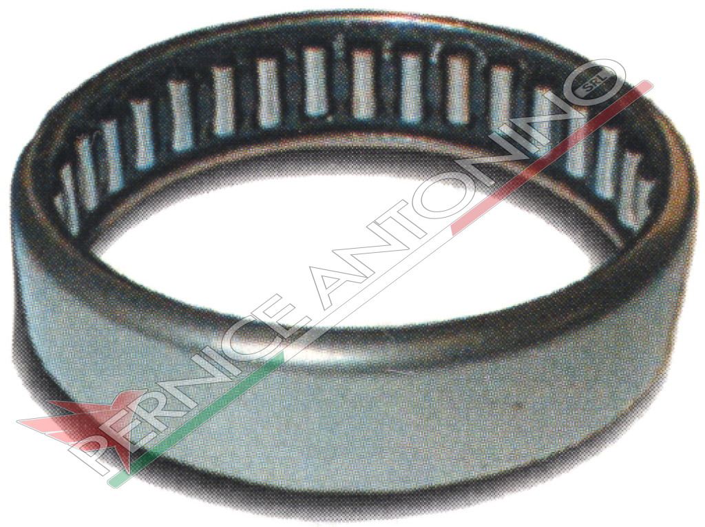 Roller bearing with open edges