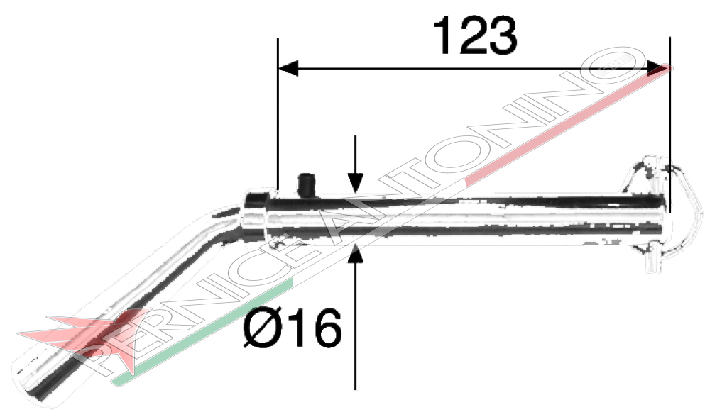 CHIAVISTELLO Ø 16 A 1 SPINA