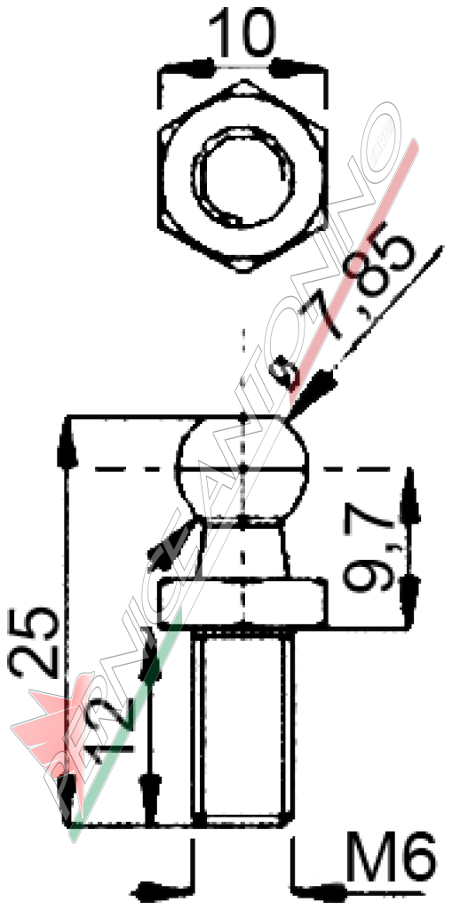 PINS FOR GAS SPRINGS