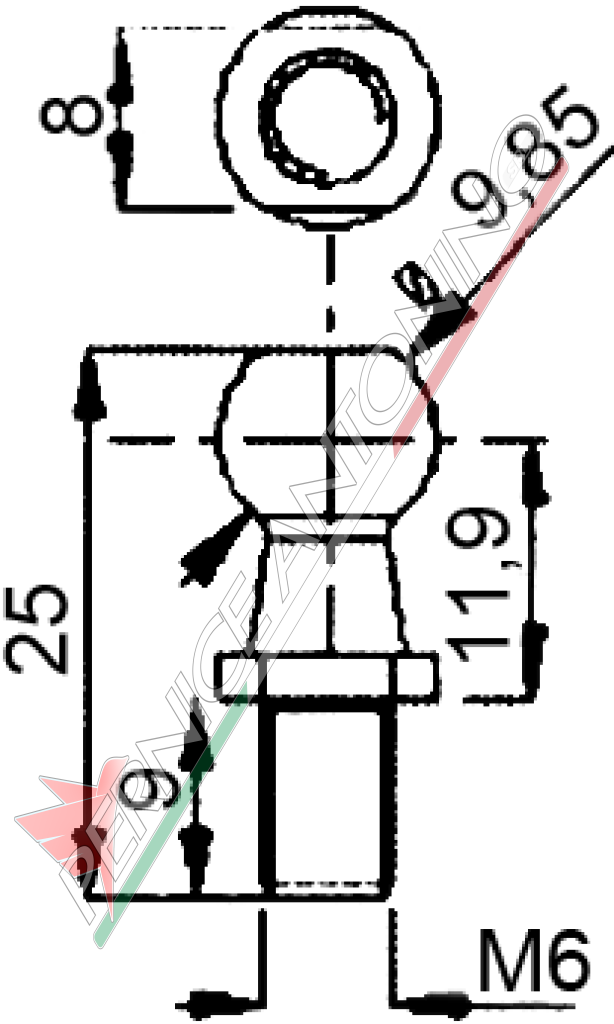 PINS FOR GAS SPRINGS