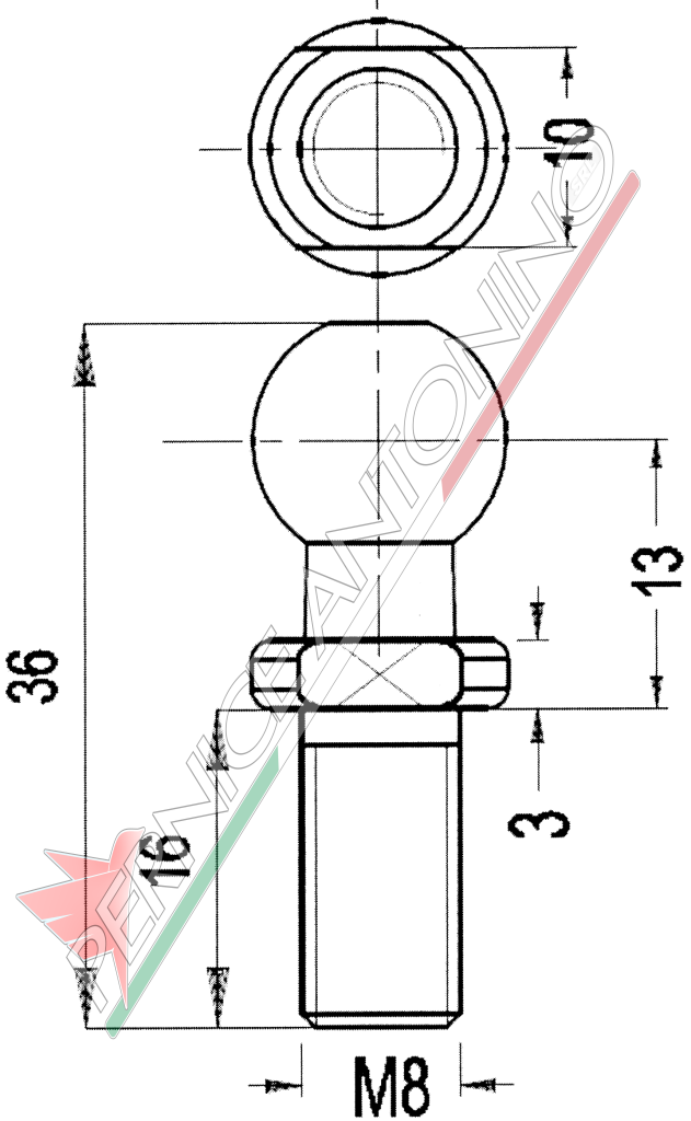 PINS FOR GAS SPRINGS