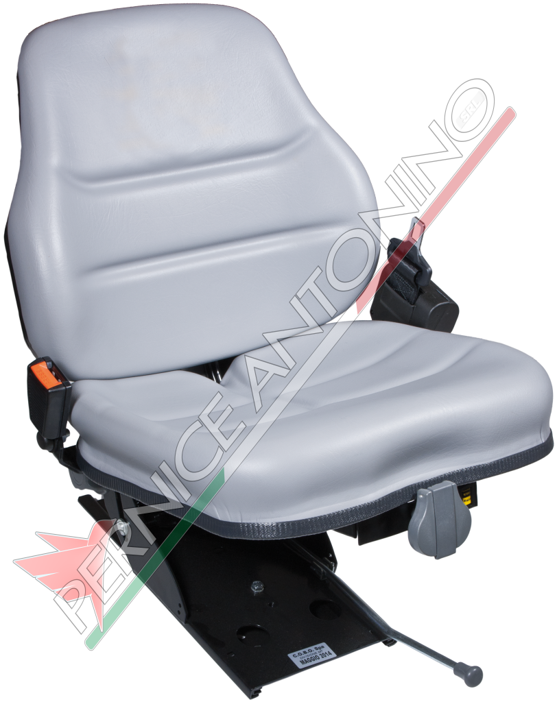 SEAT WITH SLANTING BASE SC88 WITH SUSPENSION M30 IN SKYE (TYPE-APPROVED)