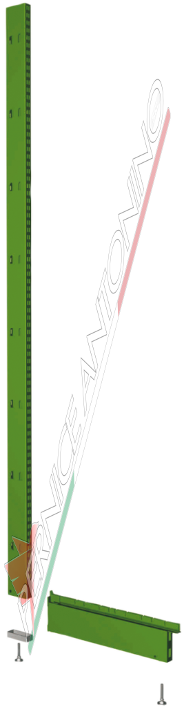 TERMINALE PER ESPOSITORE PARETE A MURO 64035