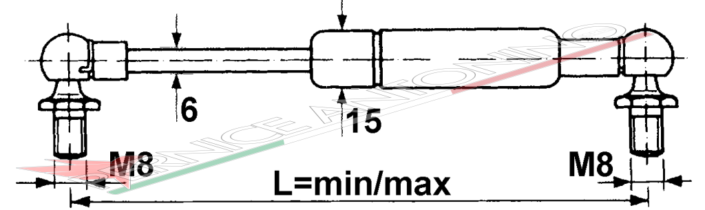 Gas spring