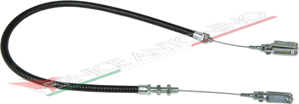 Throttle control cable