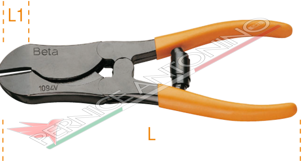 Heavy duty toggle lever assisted nippers with diagonal cutters