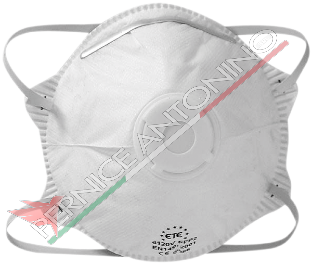 FACIAL FILTER MASKS WITH VALVE FOR LOW OR MEDIUM TOXICITY DUSTS, MISTS AND FUMES