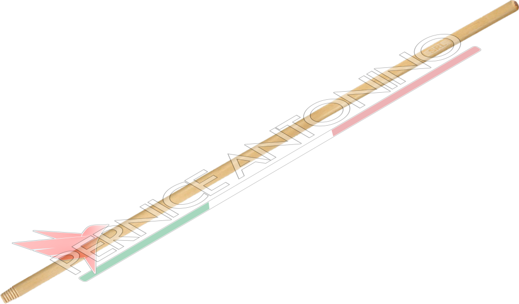  Manico in legno rastrello plastica