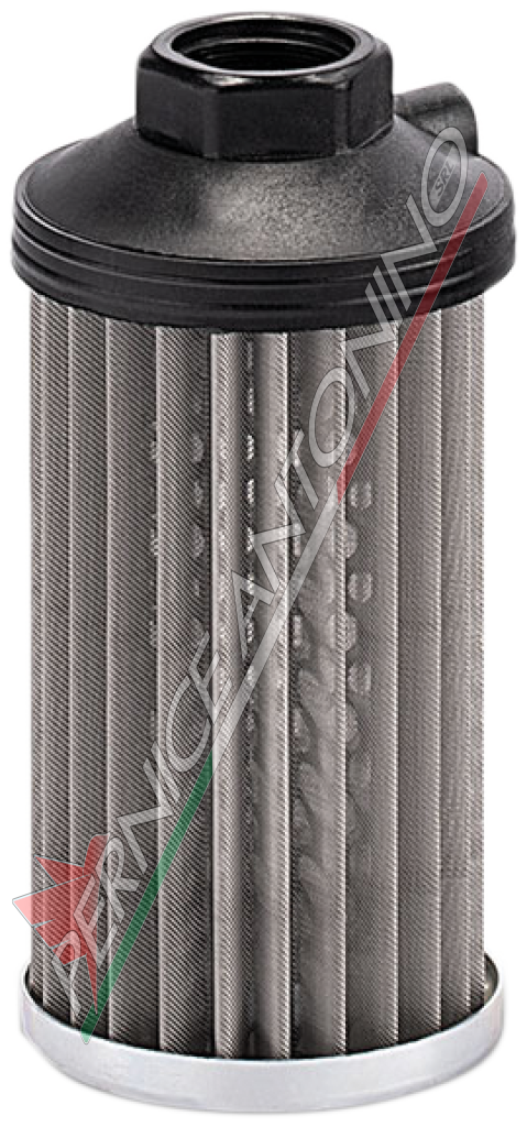 Suction filter in metal fabric