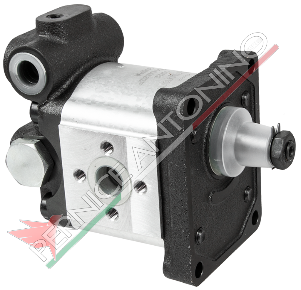 Gear pump GROUP 2 with flow control valve 1 way