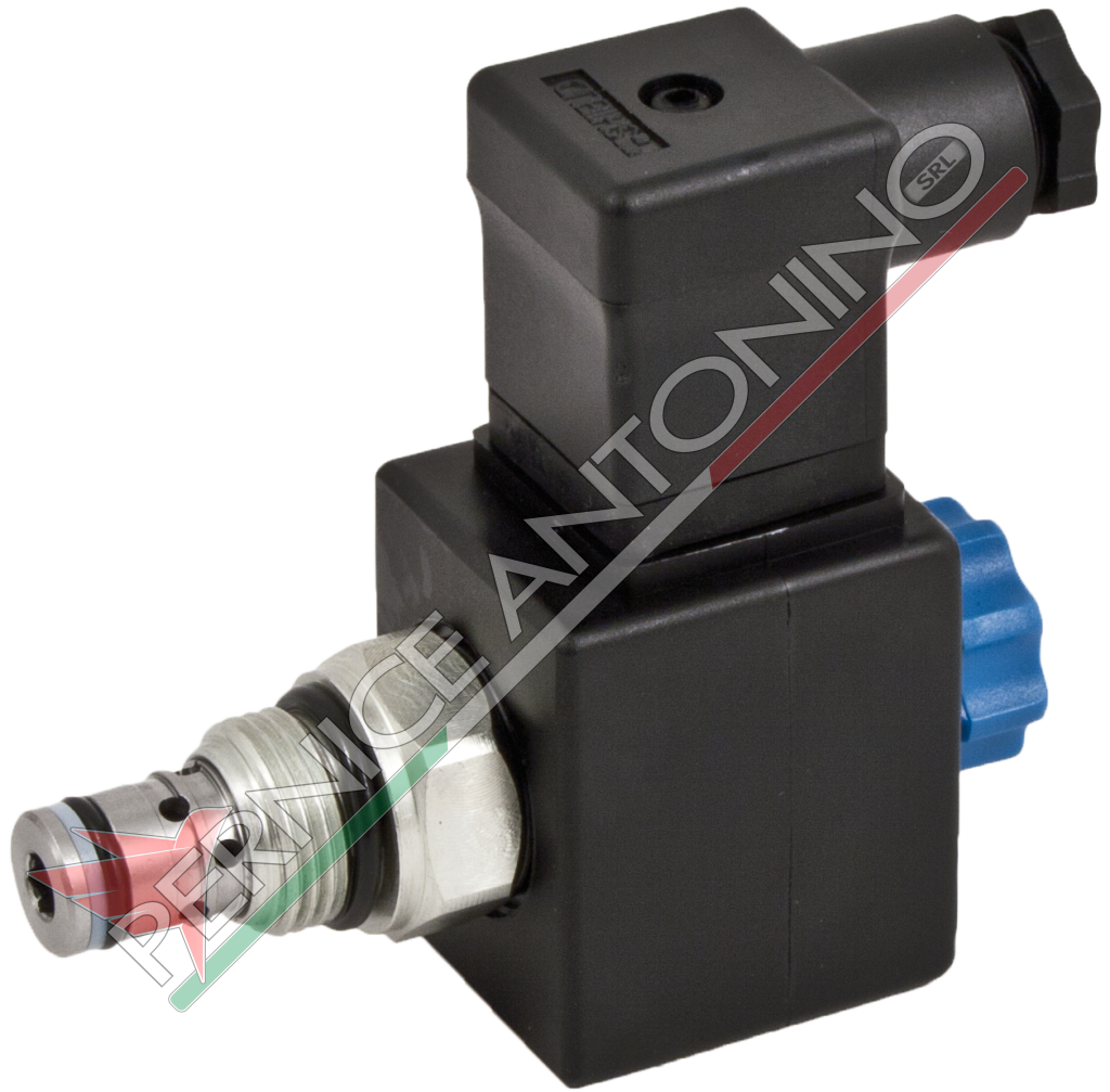 VEI electrically operated dump valve - 12 VS - 70 l/min