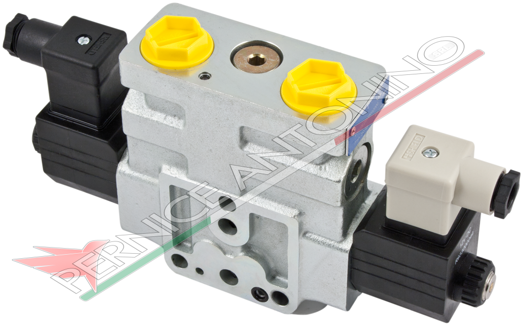 Elemento singolo elettrodistributore - 12 V ON-OFF in LS - compensato