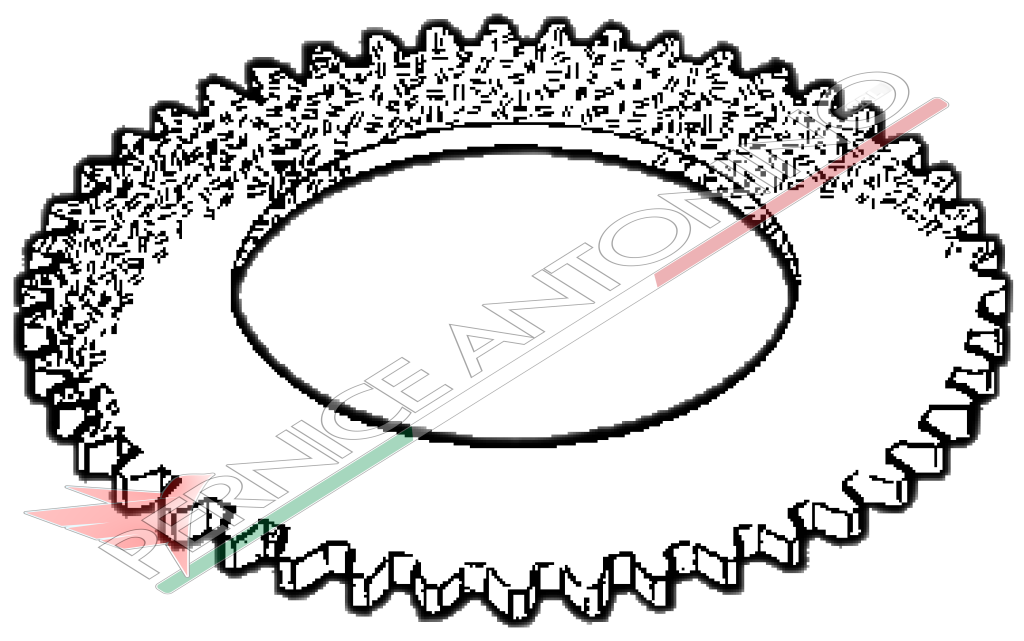 FRIZIONE DI STERZO FIAT, NEW HOLLAND - ANELLO DI STERZO 219x152x4,7 - 71 denti