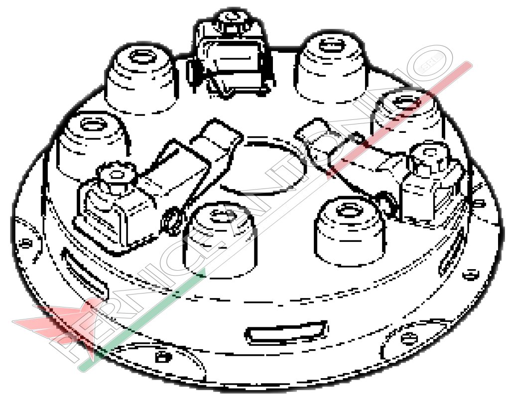 Frizione monodisco a molle elicoidaliPiatto Ø 280 mm