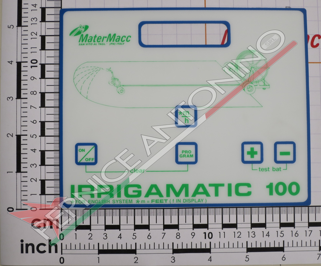 tastiera IRRIGAMATIC 100