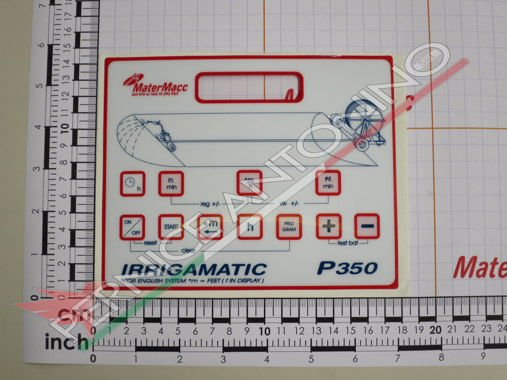 tastiera IRRIGAMATIC P350