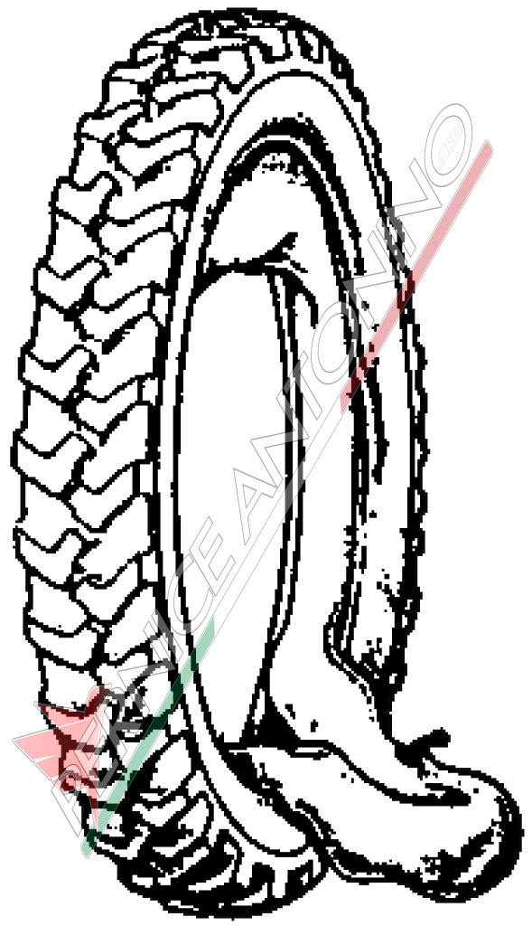 PNEUMATICO (4TELE-TRACTOR/MOTRICE PER MOTOFALCIATRICI