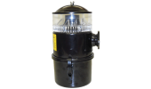 Oil-bath air filter with cyclone prefilter