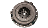 Double disc clutch with diaphragm springs