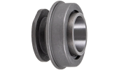 Sleeve with thrust bearing