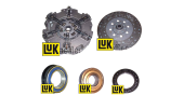 Clutch kit with PTO disc and bearings