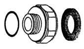 ADAPTER FOR LEVER AND HANDLE-OPERATED SPRAYING LANCES