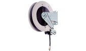 HOSE REEL IN STAINLESS STEEL WITH DRUM IN ABS