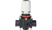 Manual diaphragm regulator valve