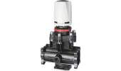 Manual diaphragm regulator valve