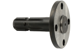 PTO shaft with flange