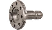 PTO shaft with flange