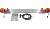 COMPLETE LIGHTING SET FOR TRAILERS - ADJUSTABLE LENGHT - FIX LENGHT