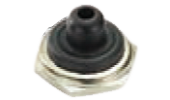 Perforated watertight cap for switches