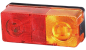 COMBINED REAR LIGHT WITH LICENCE NUMBER LIGHT ON LEFT