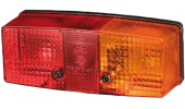 COMBINED REAR LIGHT WITH LICENCE NUMBER LIGHT ON LEFT