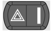 Button with emergency symbol