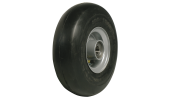 TYRED WHEELS WITH NYLON WHEEL RIM