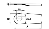 Coltello per falciatrici rotative