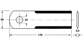 Coltello per trinciapaglia